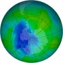 Antarctic Ozone 2010-12-16
